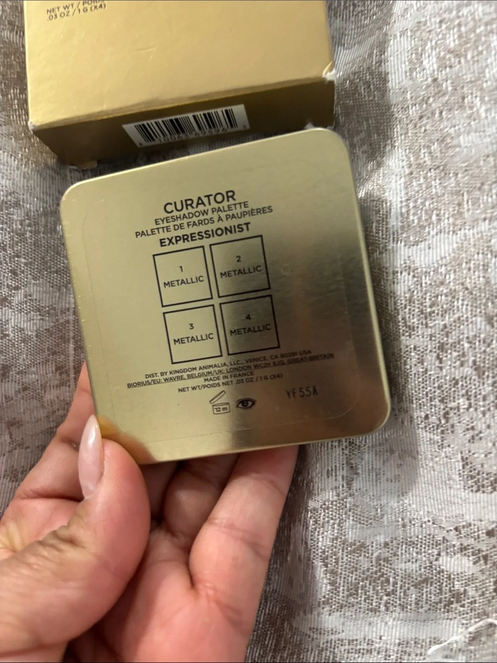Hourglass Eye Shadow Quad Palette - Expressionist Shimmer